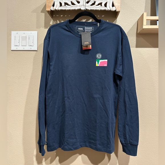 Vans Off The Wall Box Drop V Long-Sleeve T-Shirt - Men's - Picture 1 of 6